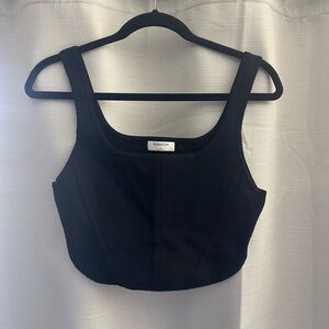 Aritzia Babaton Elegant Black Tank Top